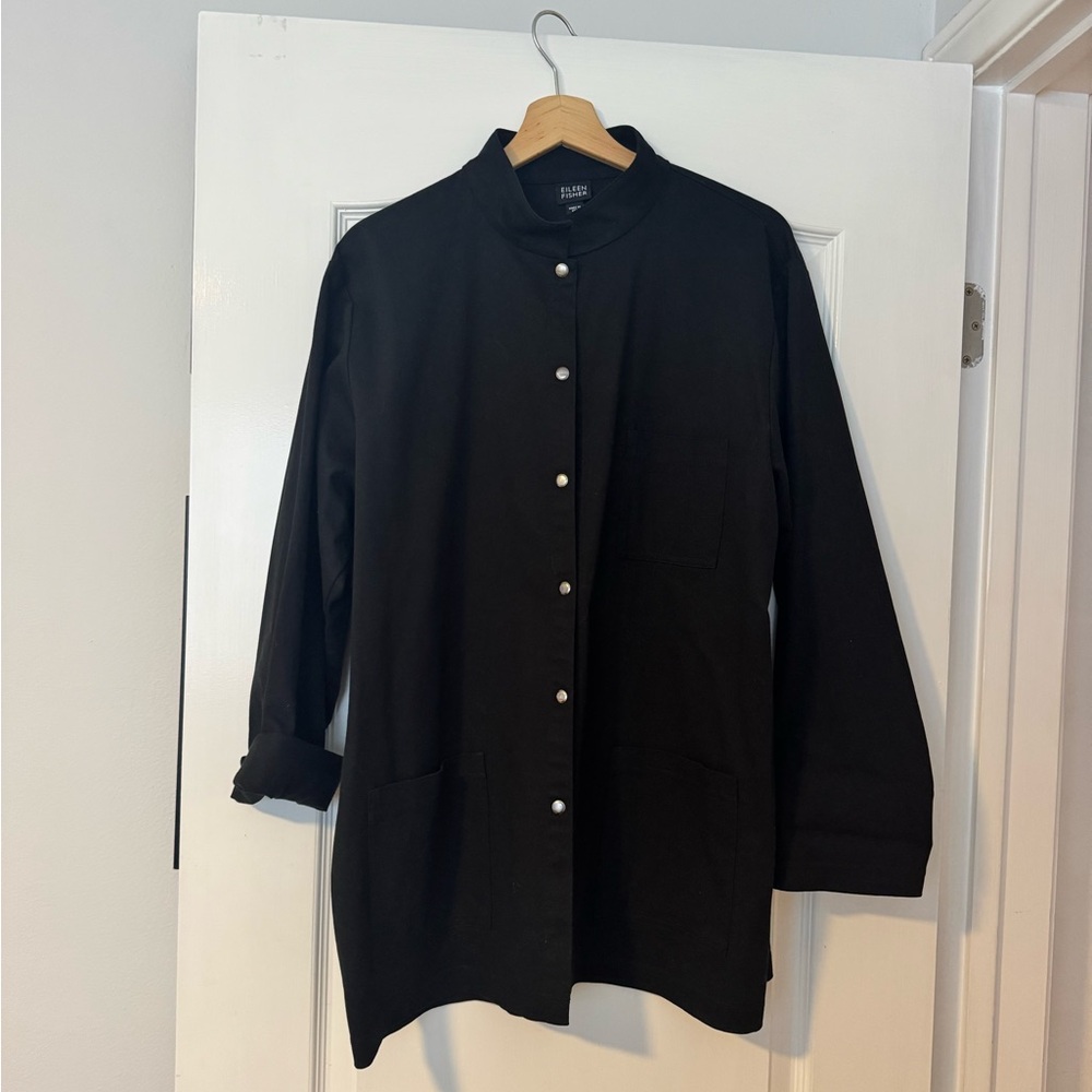Eileen Fisher Classic Black Shirt